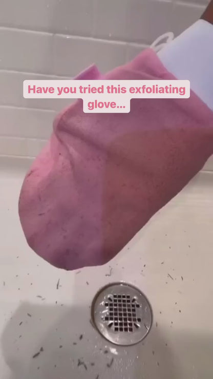 Deep Exfoliating Glove [Gently Peels Away Dead Skin]