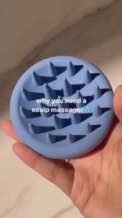 Scalp Scrubber [Exfoliator & Massage Brush]